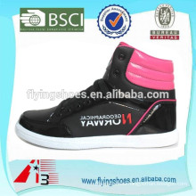 pu casual shoes for women factory in china